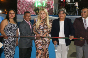 Municipio inaugura obra en el mirador San Antonio.