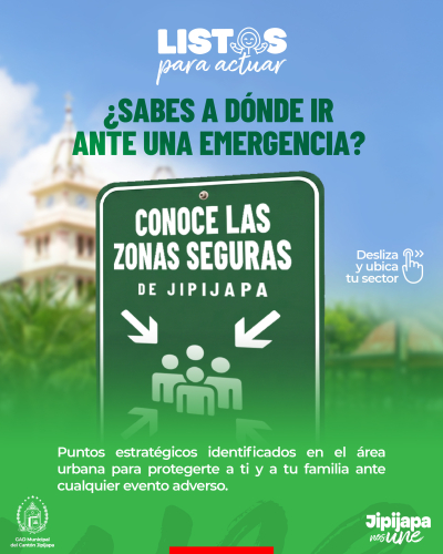 ¿Sabes a dónde ir en caso de una emergencia?