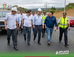 Se realizan trabajos de inspeccion vial conforme al convenio firmado con el Ministro de Obras Públicas