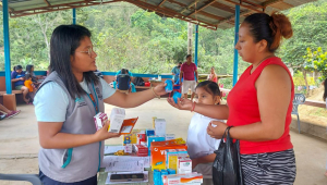 Brigada médica en Agua Dulce