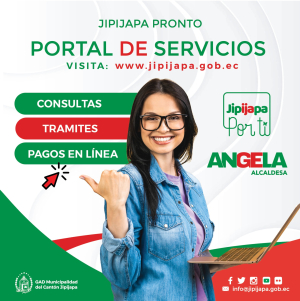Estos son los trámites que se pueden realizar en la web del GAD Jipijapa