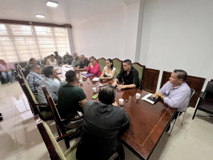 Mantuvieron una importante reunión con Gobernación de Manabí, Policía Nacional y Fuerzas Armadas