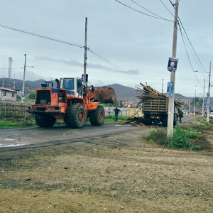 Se derrocaron estructuras de caña que ocupaban espacio público en Puerto Cayo