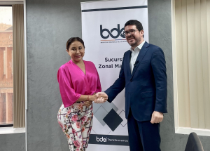 Reunión con el Banco de Desarrollo del Ecuador (BDE)