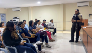 En la parroquia El Anegado, capacitamos sobre prevención de violencia de género