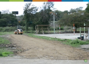 Lastrado de vias en el cantón