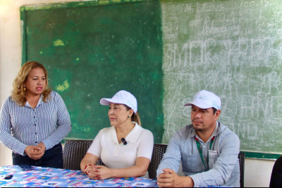 Promesas cumplidas en Naranjal y El Ramito