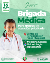 Este viernes, 16 de mayo a las 09h00, te esperamos en la Brigada Médica