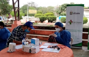 Brigada de atención médica en la Cdla. Eloy Alfaro