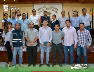 Autoridades del Municipio eligieron al presidente y secretario del Comité Paritario.