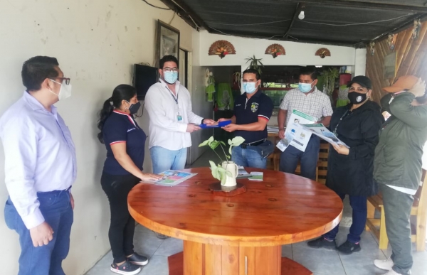 Capacitación al sector turístico del cantón