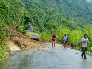 Rehabilitación vial en el Ramito