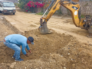 ¡Se realizó reconformación Vial en el Barrio Santa Rita!