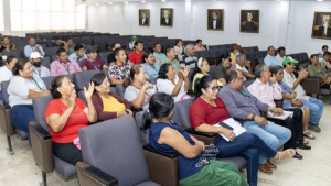 Funcionarios municipales y líderes barriales participaron en una capacitación dictada por la Asociación de Municipalidades Ecuatorianas (AME)