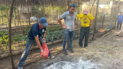 Fomento Productivo impulsa huertos comunitarios en La Merced