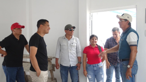 Concejales recorren obra de ‘Bebecentro’ y Centro de Seguridad
