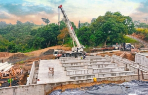 Trabajos en la Planta de Agua San Manuel
