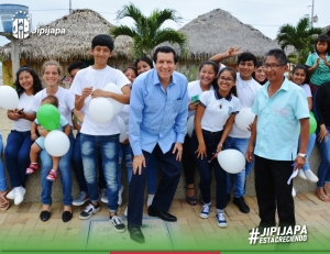 Planteamientos de obras e inauguración de Malecón de Puerto Cayo