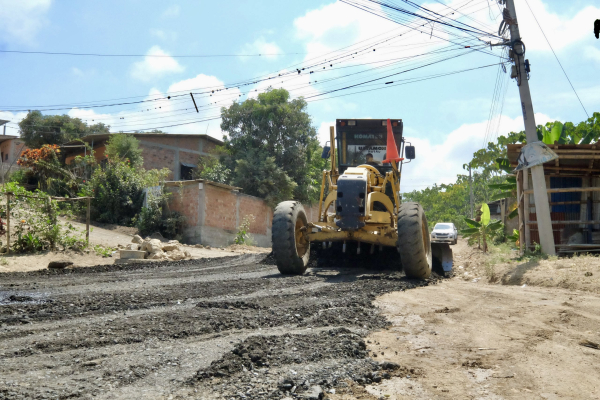 Mejoramos la movilidad en la ciudadela Ricardo Loor
