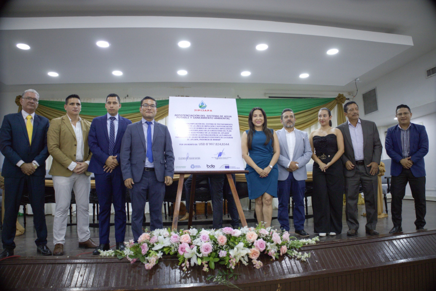 Firmamos el contrato para ejecutar dos obras fundamentales