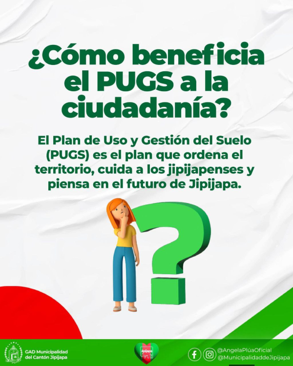 El PUGS, conozca cómo beneficia a Jipijapa hoy y en el futuro
