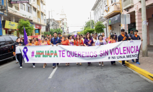Jipijapa le dice ¡No! a la violencia de género