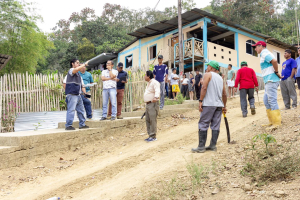 Inspección para un mejor servicio de agua en El Anegado