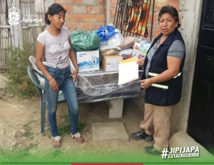 Municipio entrega Ayuda Humanitaria a familia afectada por incendio