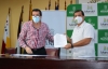Firma de convenio con el Gobierno de Manabí