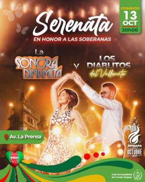 Serenata en honor a las Soberanas de nuestro cantón