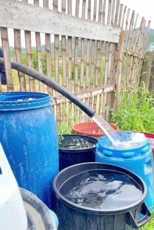 Dotación de agua al sector Las Cumbres