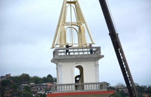 Ubicación de las torres de la Iglesia San Lorenzo