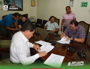 CIE y SECOB firman acta de Acueducto para posterior entrega al Municipio