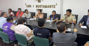 Comité de Operaciones de Emergencia (COE) Cantonal presidido por nuestra alcaldesa, Dra. Ángela Plúa, se reunió para analizar a través de datos estadísticos el incremento de delitos e inseguridad en el cantón