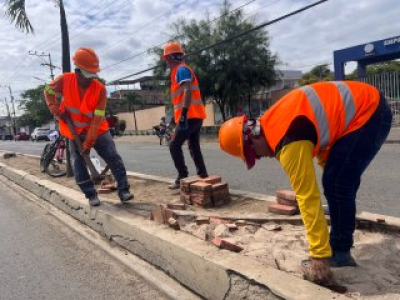 Iniciamos la rehabilitación integral de la Avenida Alejo Lascano.