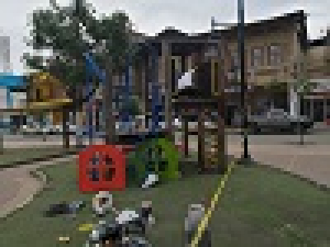Las 4 piletas del parque central Simón Bolívar, recibirán mantenimiento