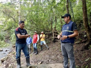 Visita a la comunidad San Pedro, perteneciente a la parroquia Pedro Pablo Gómez