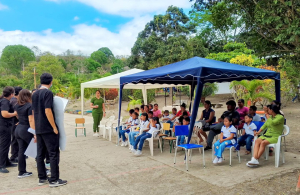 Brigada Odontológica Pediátrica en la Unidad Educativa San Miguel de Chade