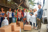 Con el respaldo del Gobierno Nacional a través de Riesgos Ecuador entregamos 117 kits de asistencias humanitarias en la parroquia La Unión
