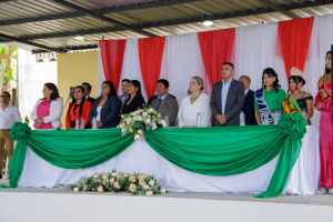 La parroquia La América vivió con alegría y orgullo su desfile cívico por los 77 años de parroquialización
