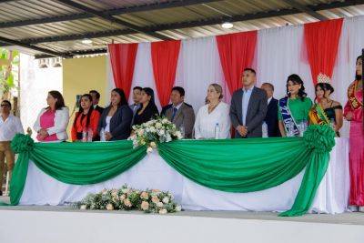 La parroquia La América vivió con alegría y orgullo su desfile cívico por los 77 años de parroquialización