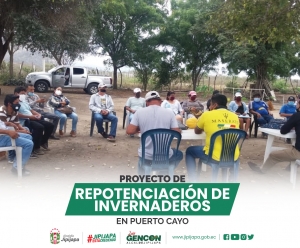 Proyecto de invernaderos en Puerto Cayo