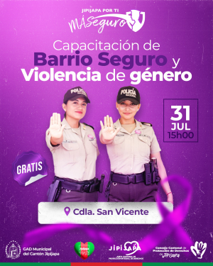 ¡Atención, vecinos de la Cdla! ¡San Vicente!