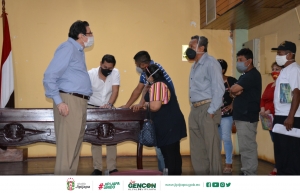 Alcalde dialogó con líderes barriales