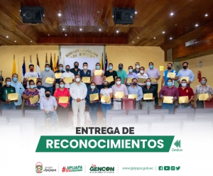 Entrega de reconocimientos
