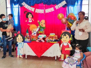 Entrega de insumos educativos al Centro de Desarrollo Infantil