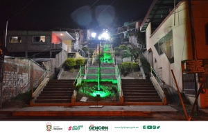 Los espacios públicos de Jipijapa se iluminan