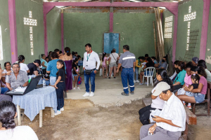 Más de 70 personas fueron beneficiarias de la Brigada Médica realizada en el recinto San Bartolo