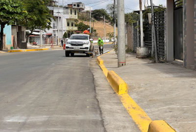 La reconstrucción de la Avenida del Café avanza a paso firme