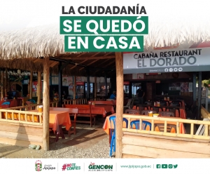 La ciudadanía se quedó en casa